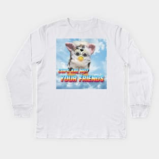 Sky Furby - Cops Kids Long Sleeve T-Shirt